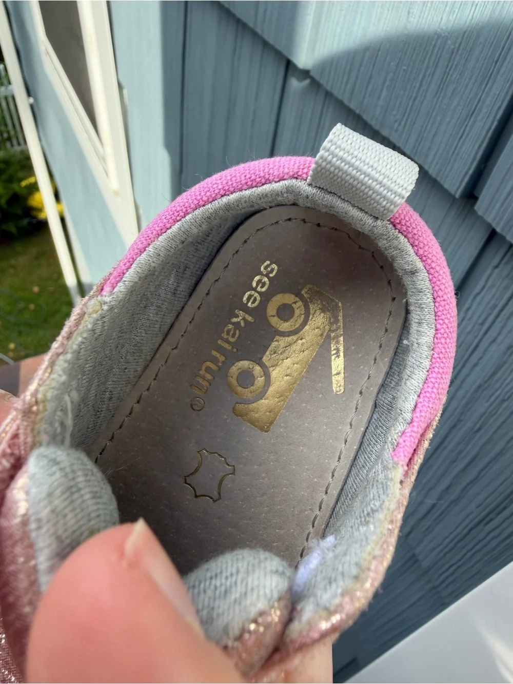 See Kai Run Sparkle Size 3 Pink Toddler Sneakers